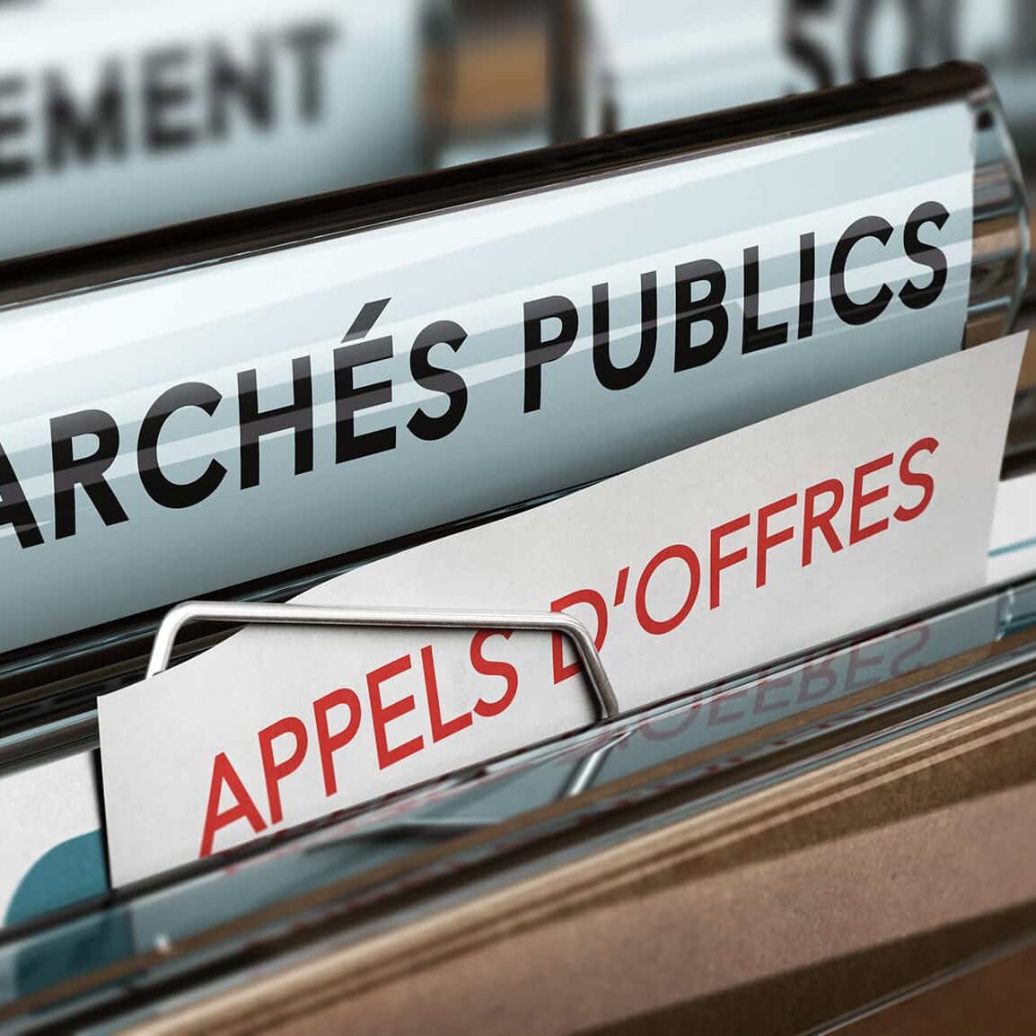 Passation d'appels d'offres de marchés publics