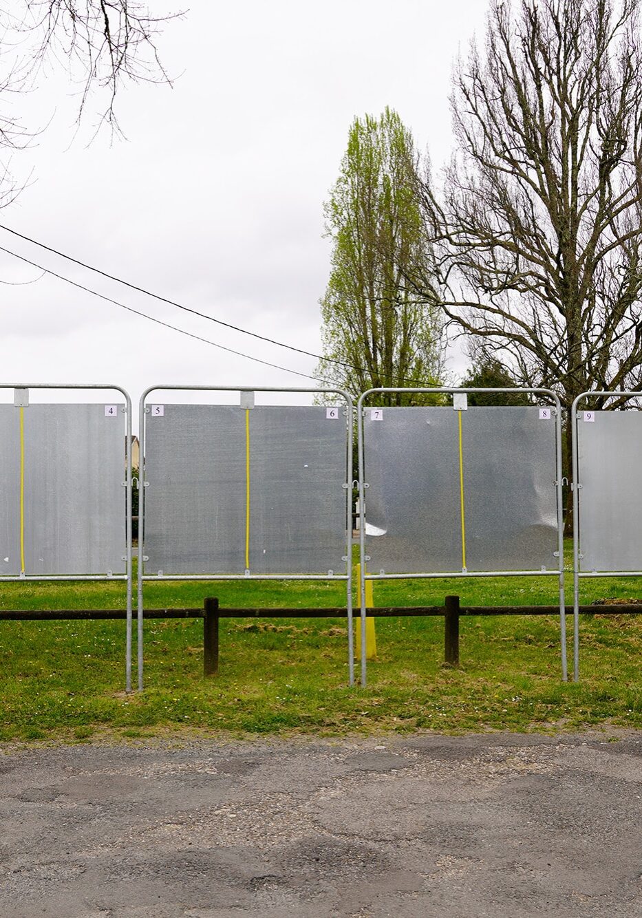 Presidential french parliament or city mayor elections poster template billboard for campaign