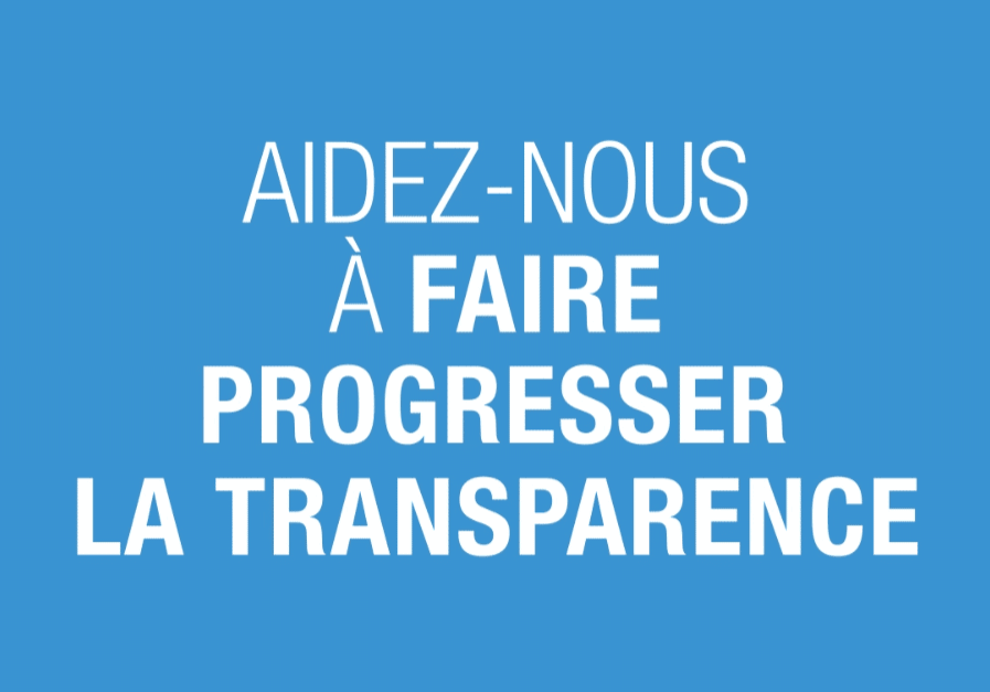 Aidez-nous à faire progresser carré
