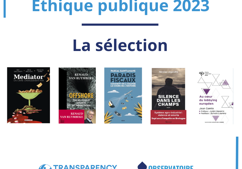 Prix Transparence et Ethique publique 2023