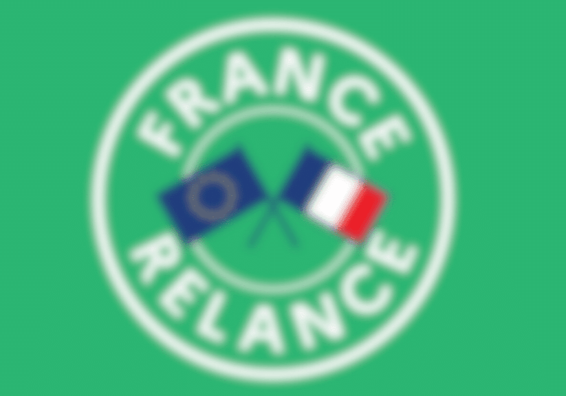 logo france relance flou